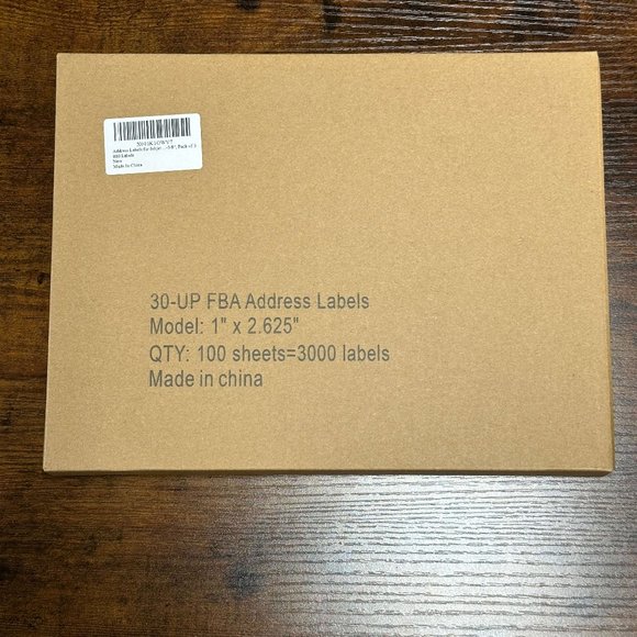 Address Labels 1" x 2-5/8" 99 pages Sticker Paper for Laser/Ink Jet Printer - Picture 5 of 7